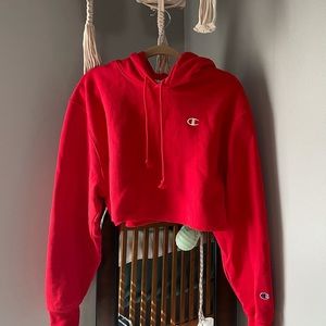 Champion reserve weave cropped cut off hoodie